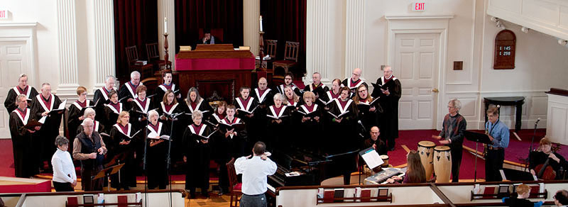 Variety of repertoire at 1st U Festival Choir, a Wocester Open Chorus